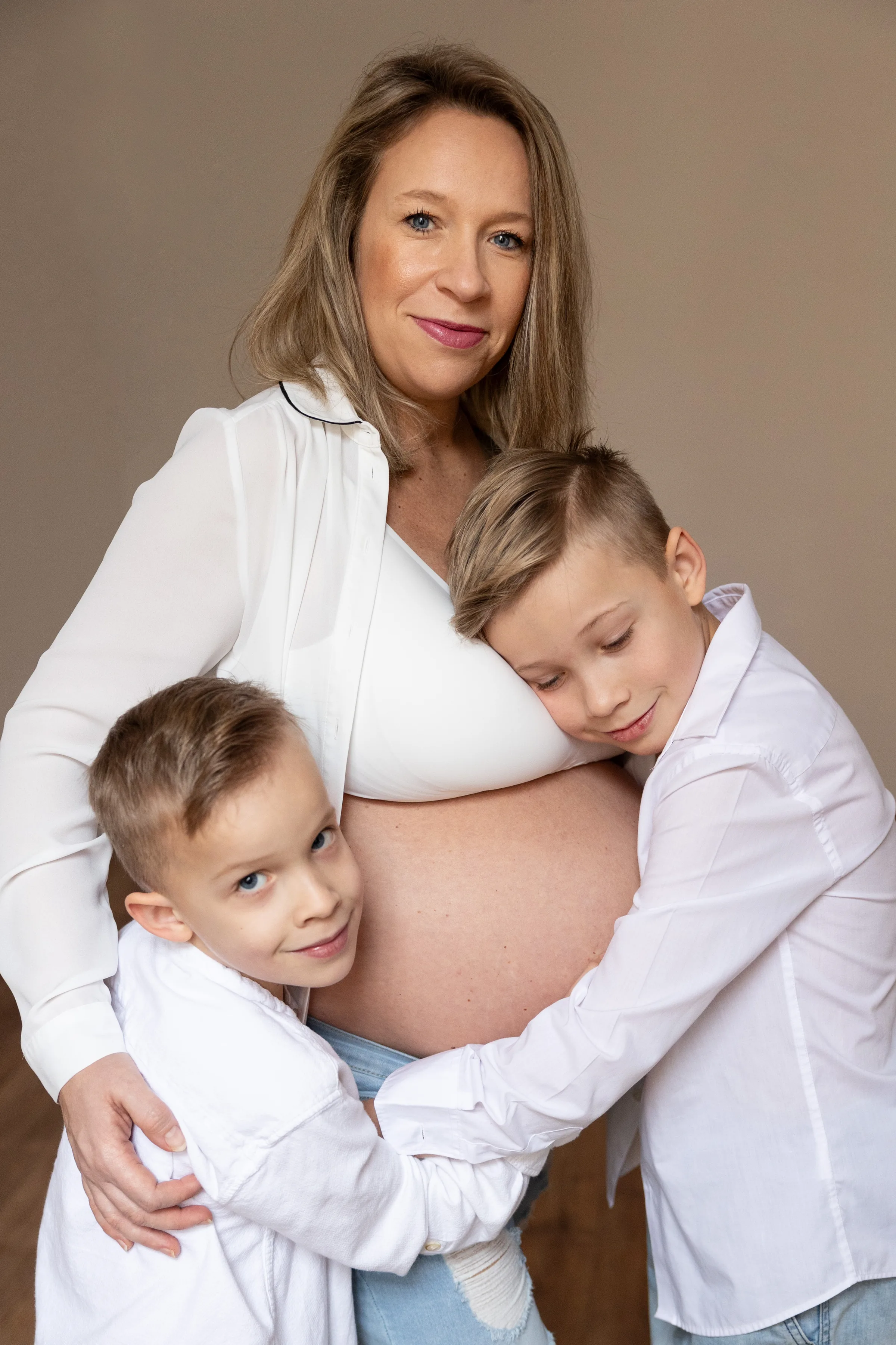 Baby-Bauch-Blick — Aufnahme 1