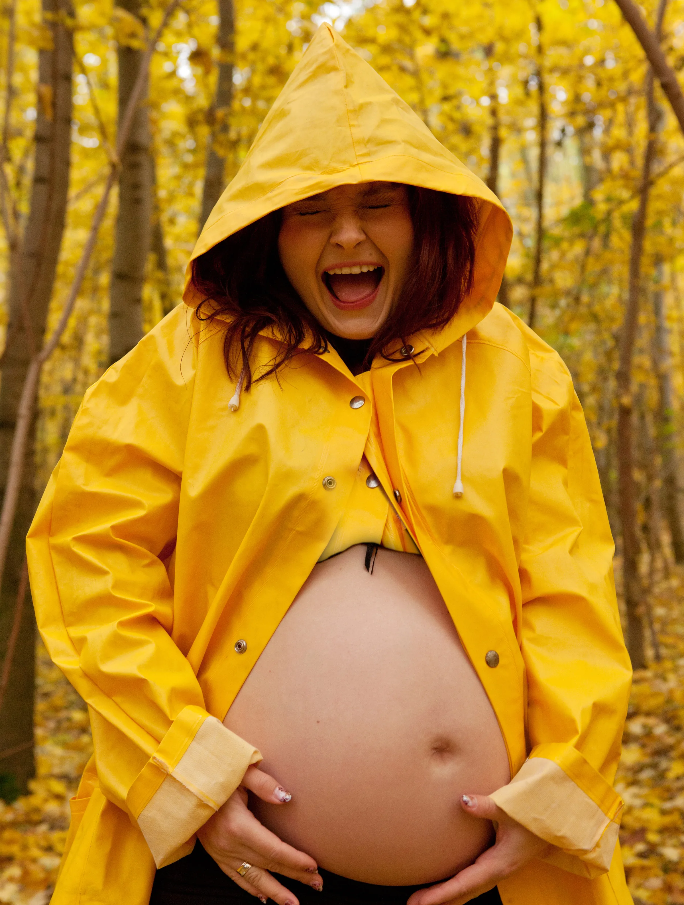 Baby-Bauch-Blick — Aufnahme 5