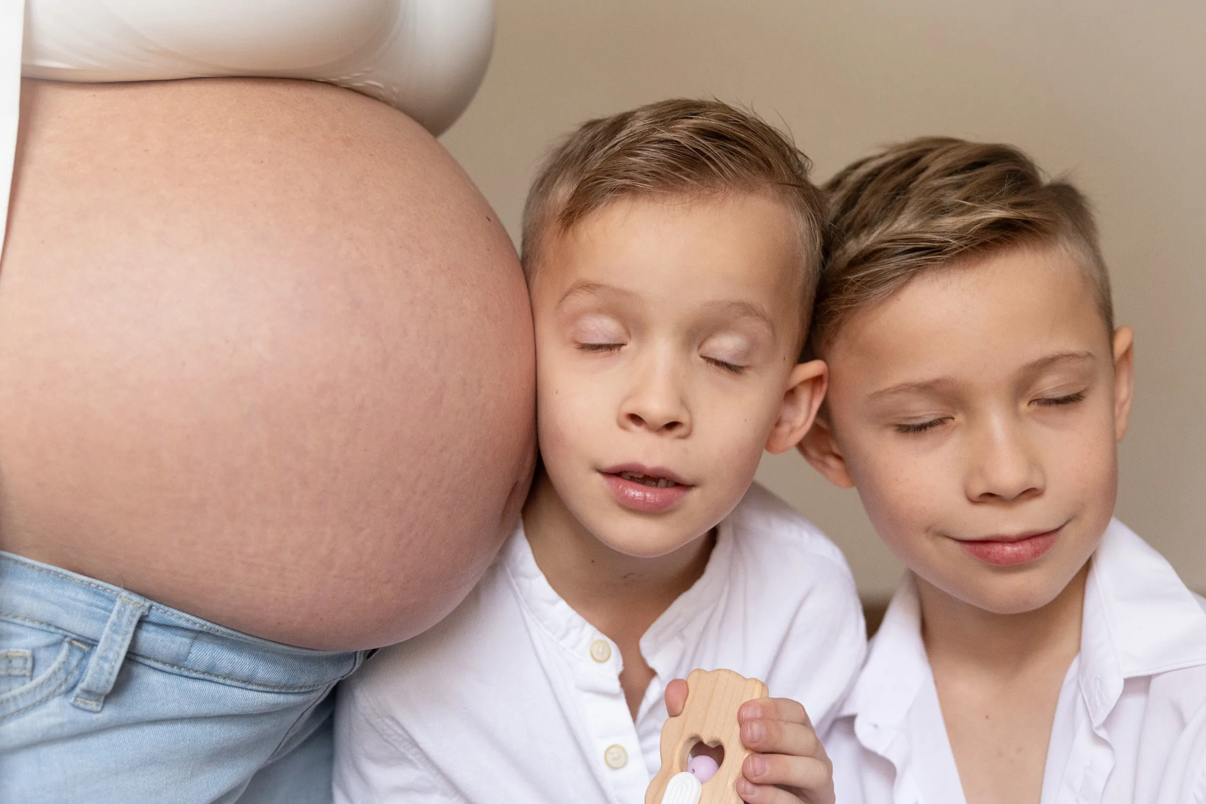 Baby-Bauch-Blick — Aufnahme 2